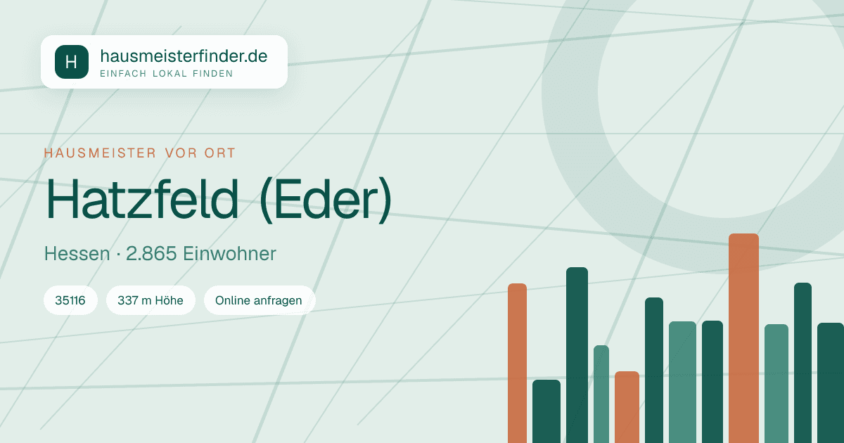 Stadtprofil für Hausmeisterservice in Hatzfeld (Eder)