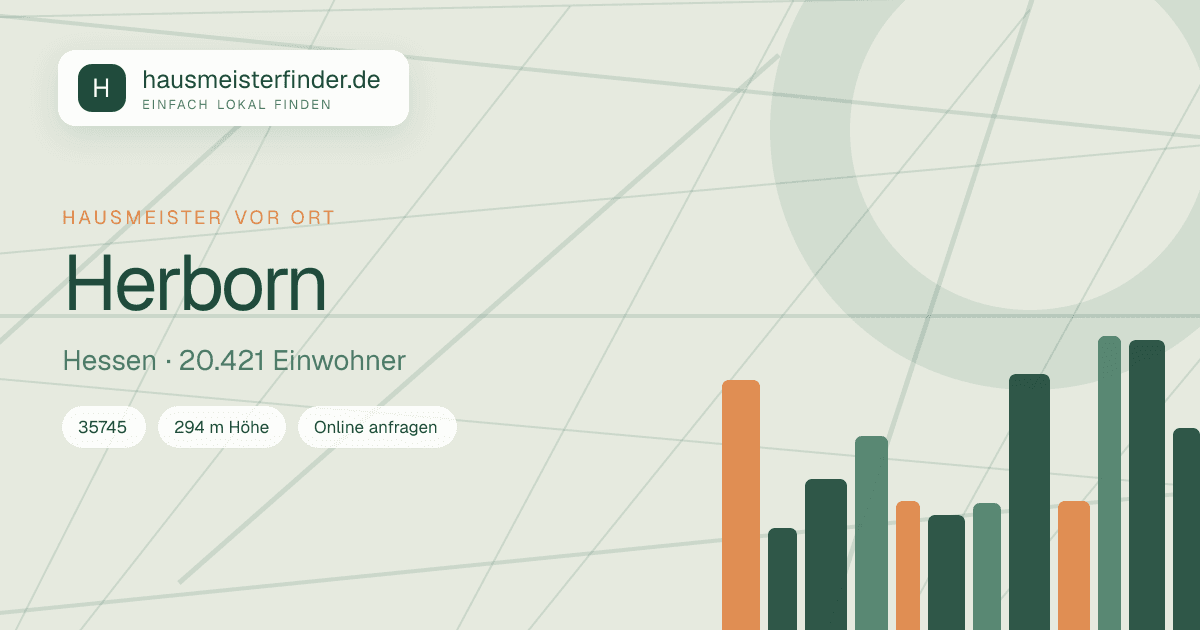 Stadtprofil für Hausmeisterservice in Herborn