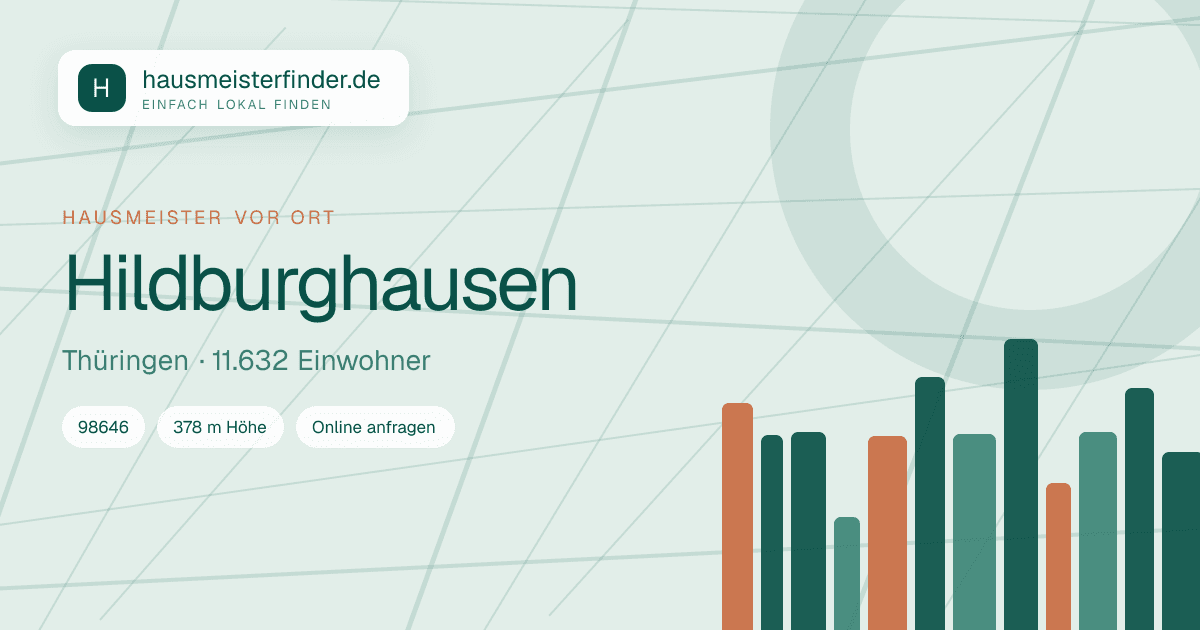 Stadtprofil für Hausmeisterservice in Hildburghausen