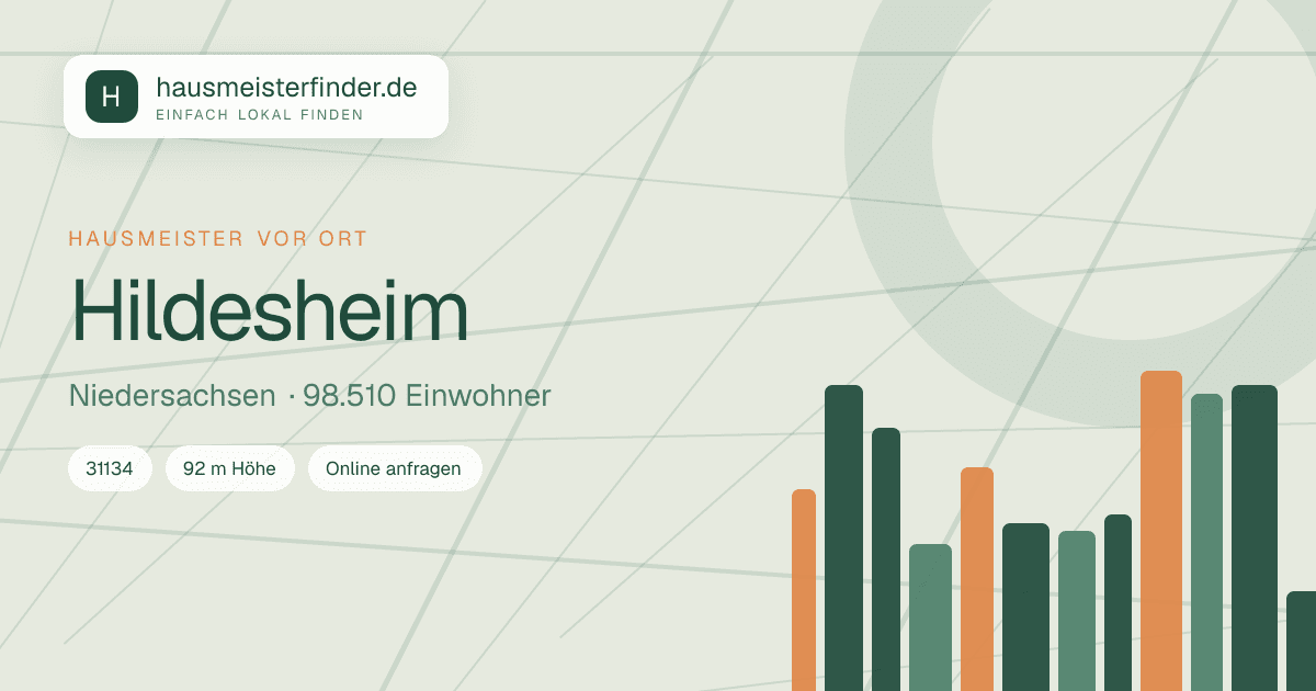 Stadtprofil für Hausmeisterservice in Hildesheim