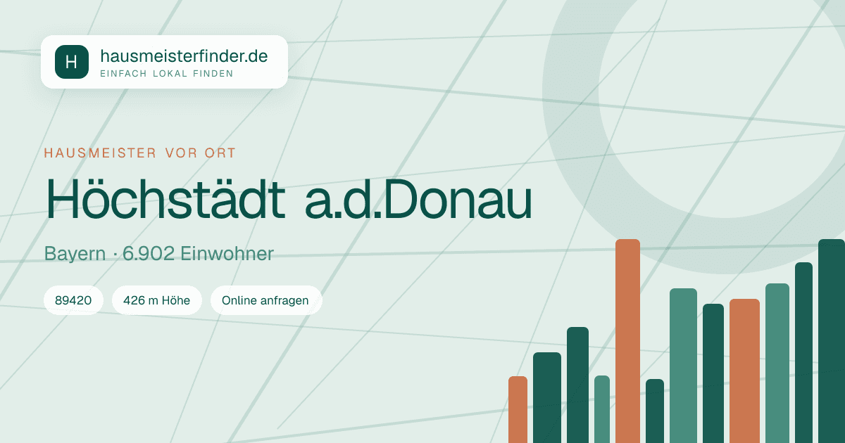 Stadtprofil für Hausmeisterservice in Höchstädt a.d.Donau