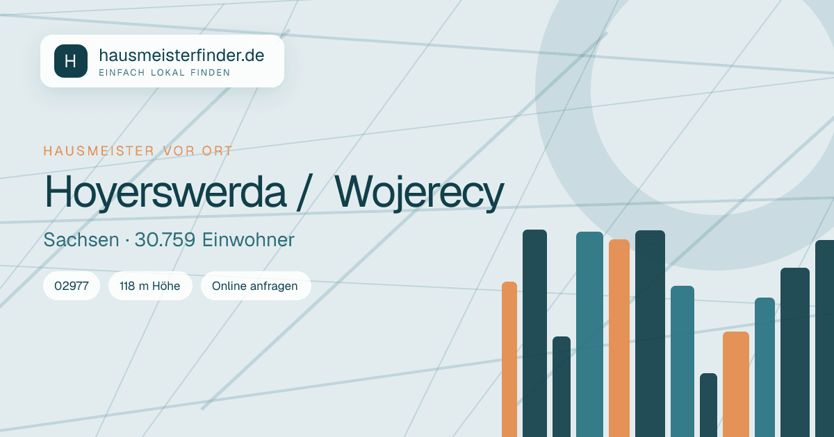 Stadtprofil für Hausmeisterservice in Hoyerswerda / Wojerecy