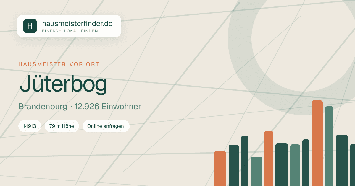 Stadtprofil für Hausmeisterservice in Jüterbog
