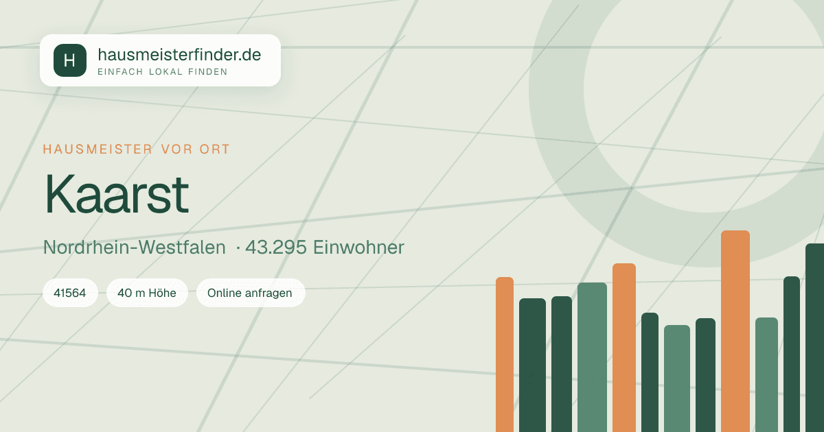 Stadtprofil für Hausmeisterservice in Kaarst