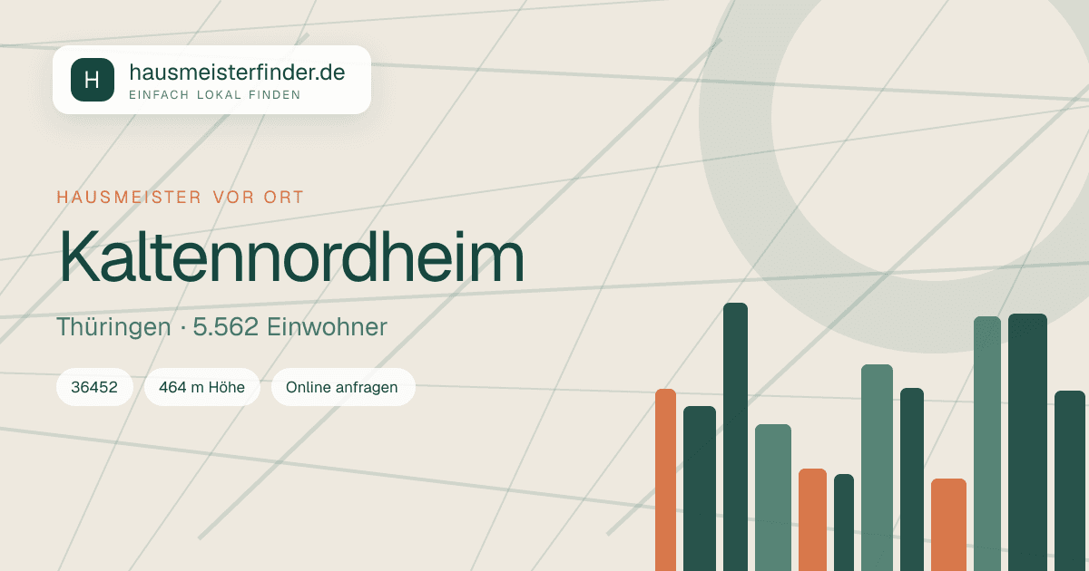 Stadtprofil für Hausmeisterservice in Kaltennordheim