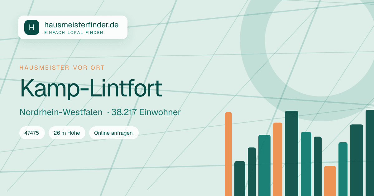 Stadtprofil für Hausmeisterservice in Kamp-Lintfort