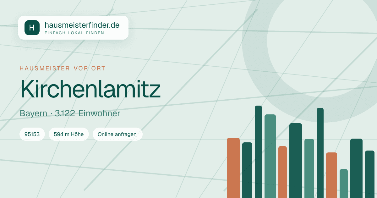 Stadtprofil für Hausmeisterservice in Kirchenlamitz