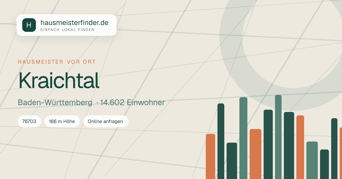 Stadtprofil für Hausmeisterservice in Kraichtal