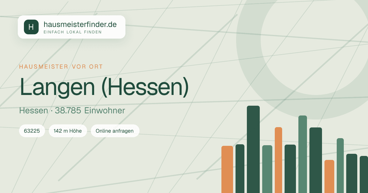 Stadtprofil für Hausmeisterservice in Langen (Hessen)