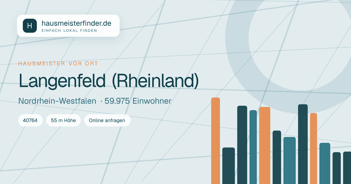 Stadtprofil für Hausmeisterservice in Langenfeld (Rheinland)