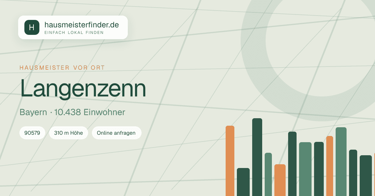 Stadtprofil für Hausmeisterservice in Langenzenn