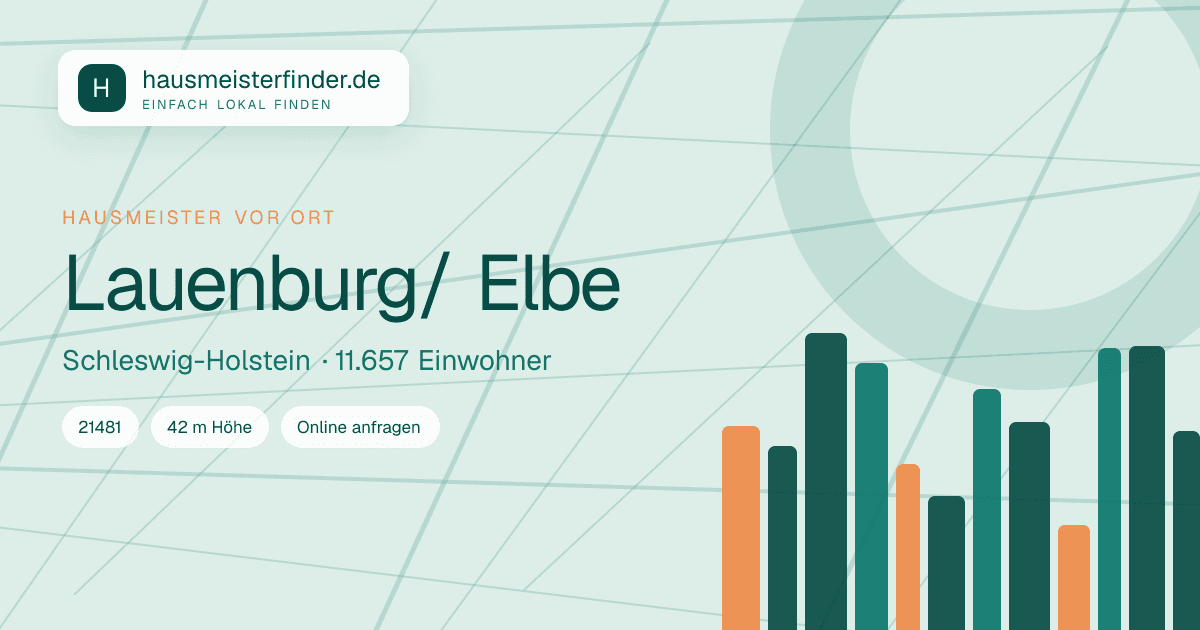 Stadtprofil für Hausmeisterservice in Lauenburg/ Elbe