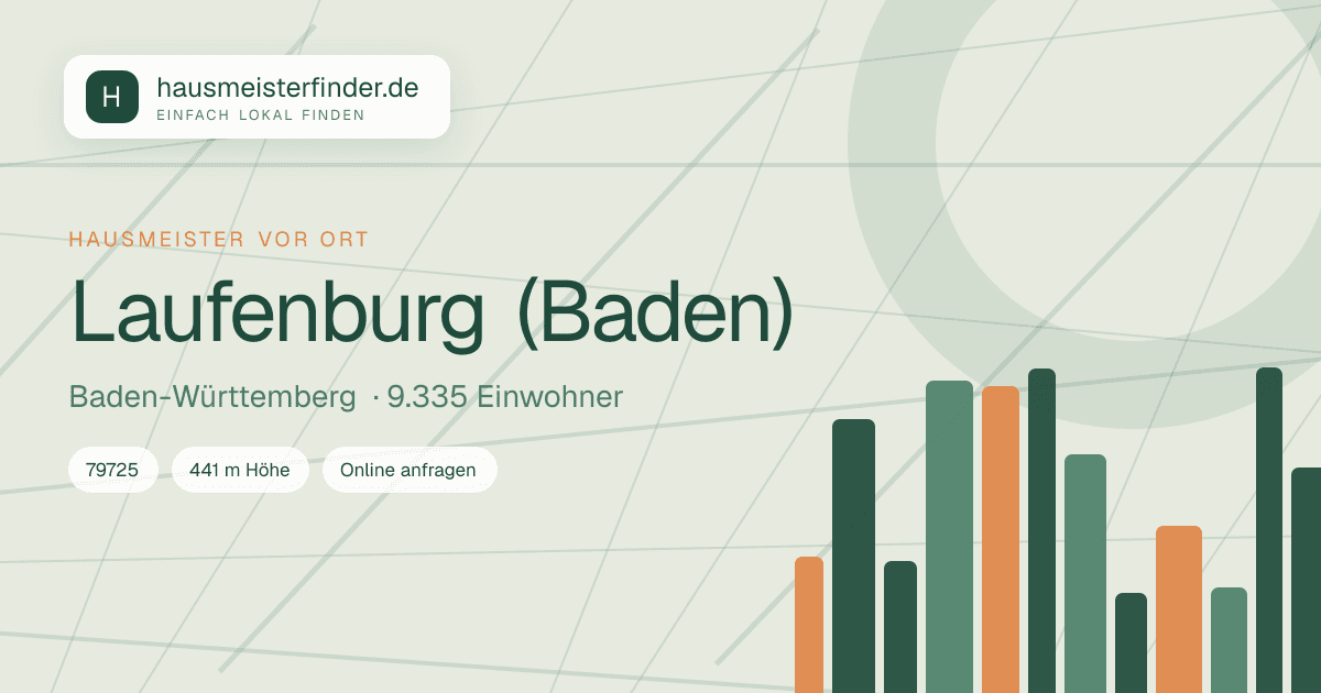 Stadtprofil für Hausmeisterservice in Laufenburg (Baden)
