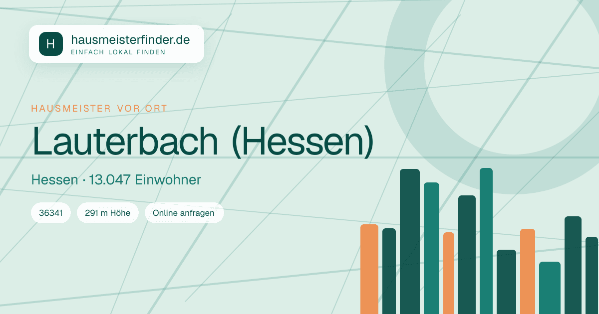 Stadtprofil für Hausmeisterservice in Lauterbach (Hessen)