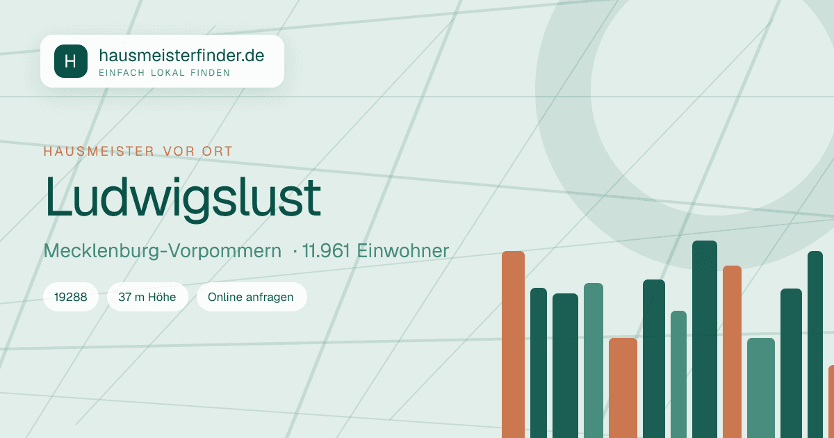 Stadtprofil für Hausmeisterservice in Ludwigslust