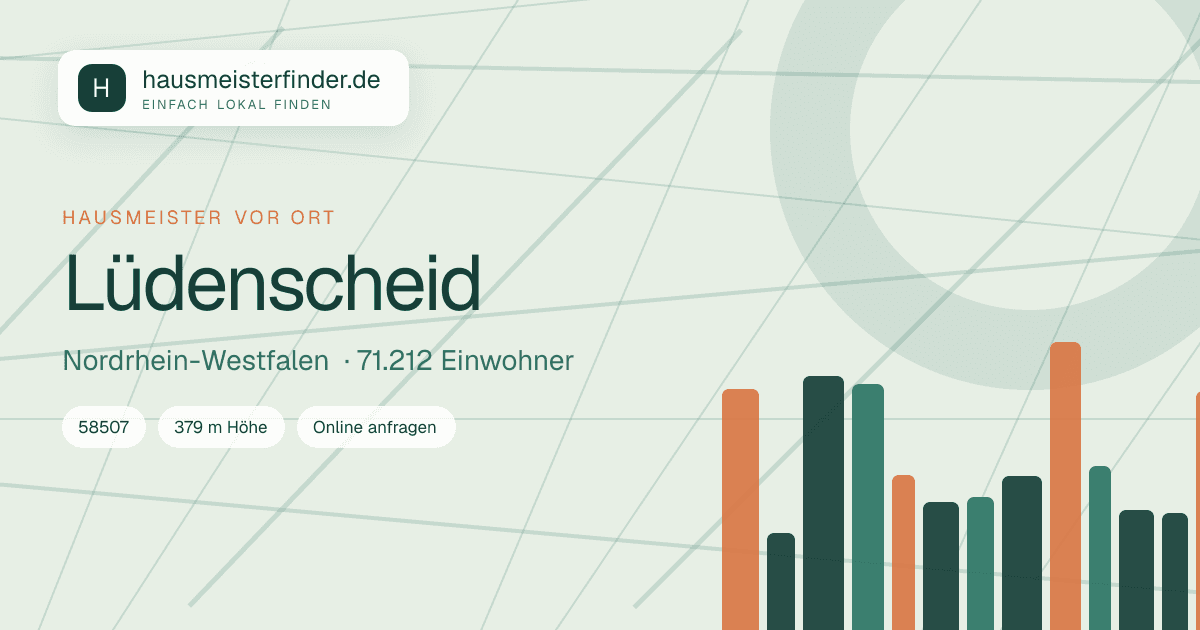 Stadtprofil für Hausmeisterservice in Lüdenscheid