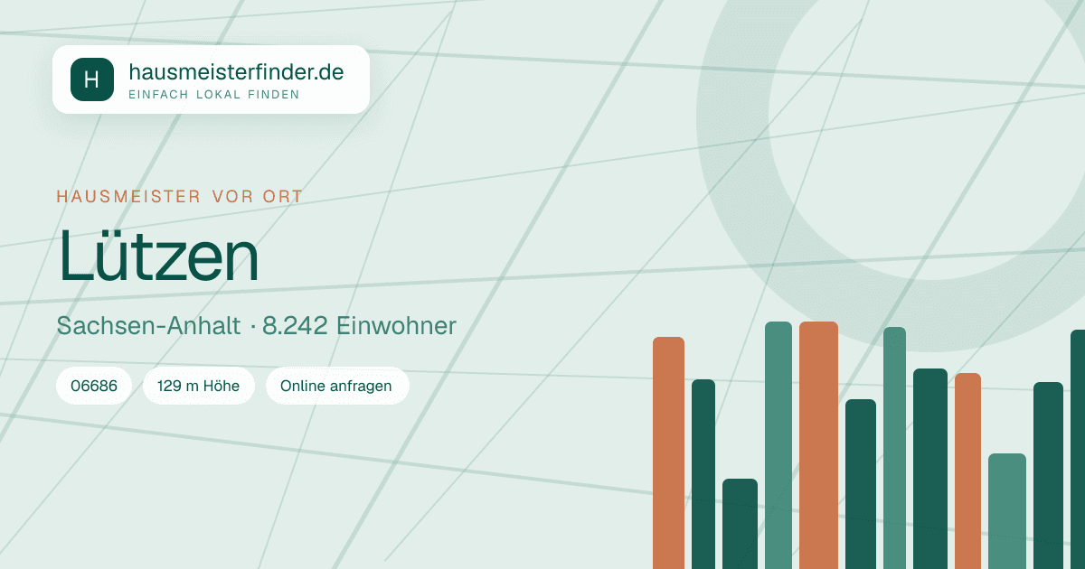 Stadtprofil für Hausmeisterservice in Lützen