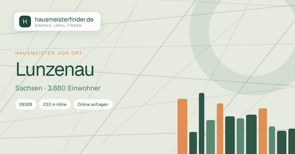 Stadtprofil für Hausmeisterservice in Lunzenau