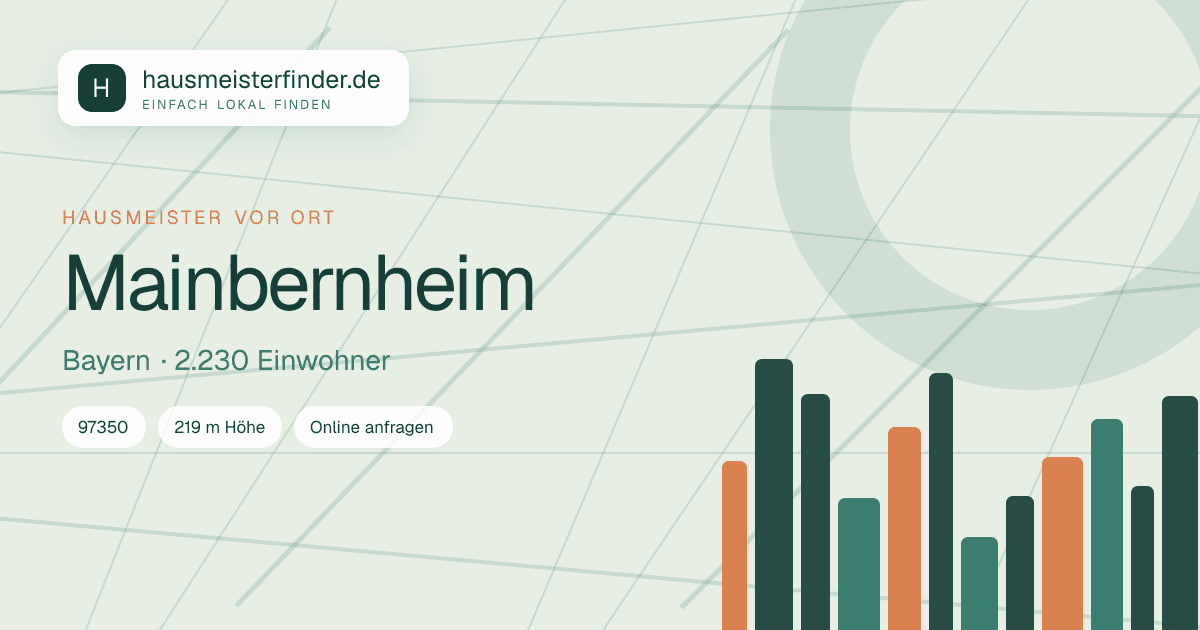 Stadtprofil für Hausmeisterservice in Mainbernheim