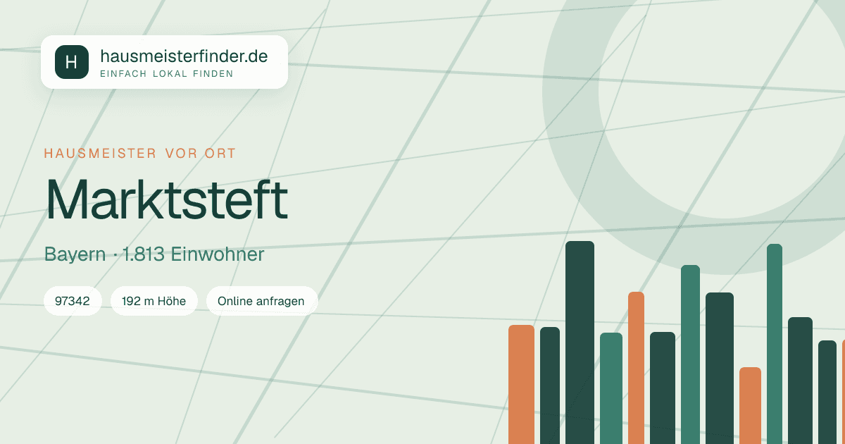 Stadtprofil für Hausmeisterservice in Marktsteft