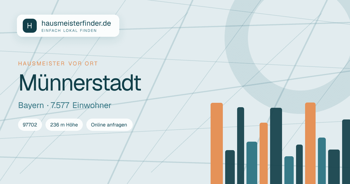 Stadtprofil für Hausmeisterservice in Münnerstadt