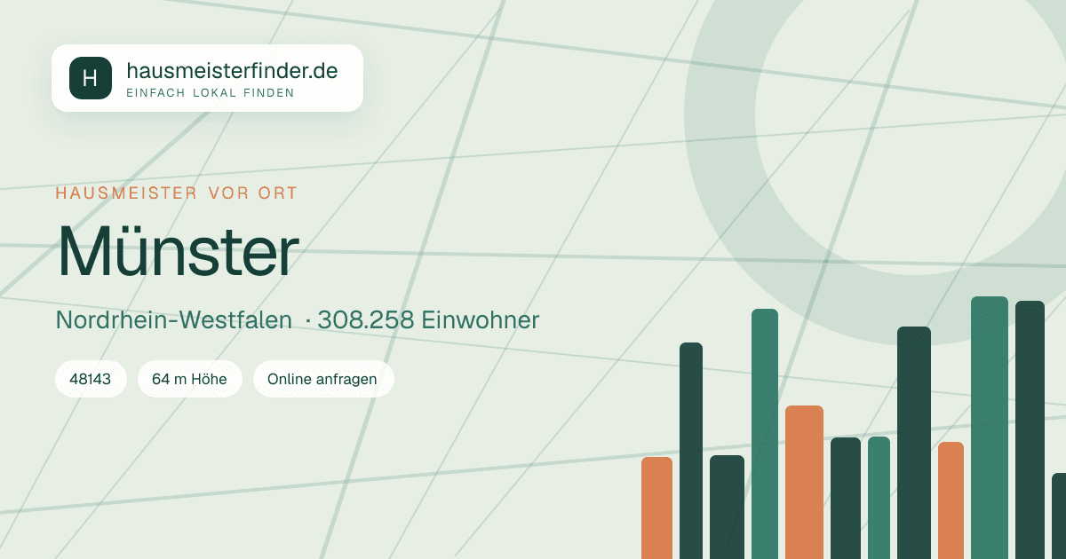 Stadtprofil für Hausmeisterservice in Münster