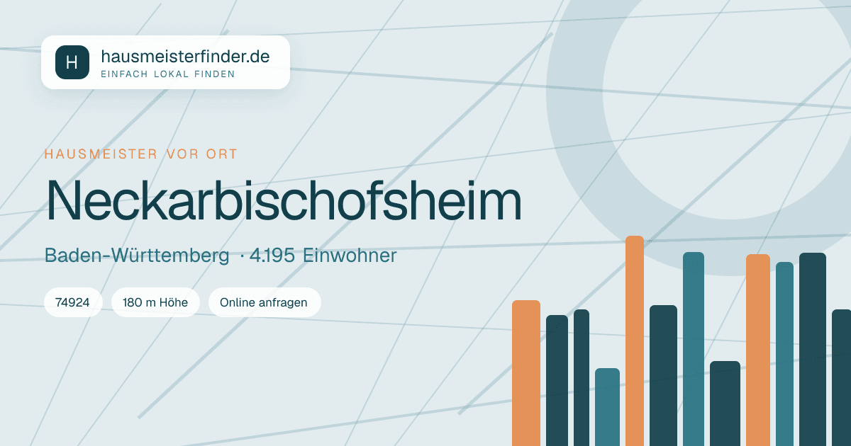 Stadtprofil für Hausmeisterservice in Neckarbischofsheim