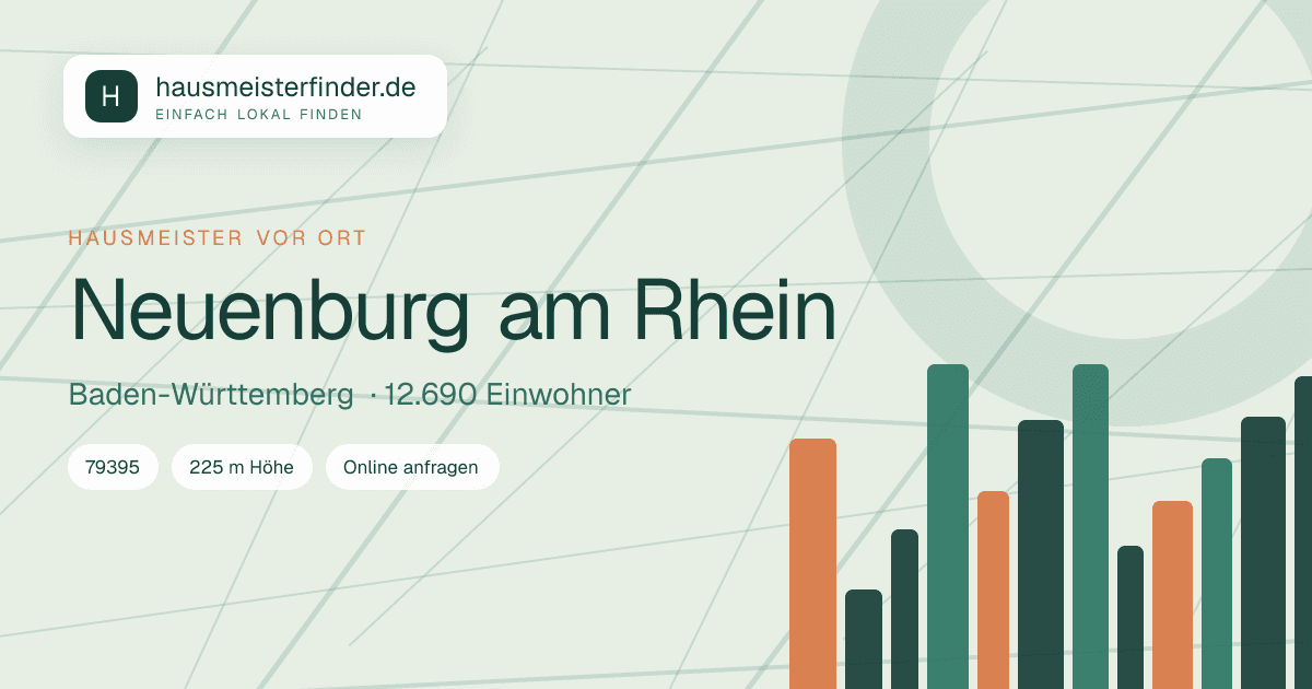 Stadtprofil für Hausmeisterservice in Neuenburg am Rhein