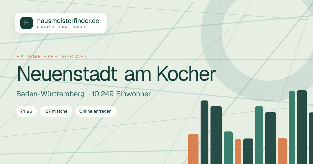 Stadtprofil für Hausmeisterservice in Neuenstadt am Kocher