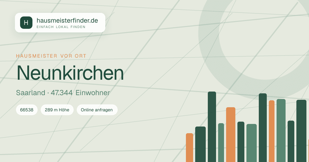 Stadtprofil für Hausmeisterservice in Neunkirchen