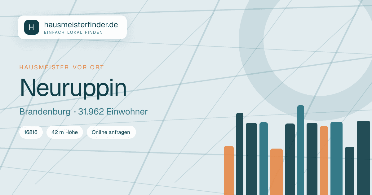 Stadtprofil für Hausmeisterservice in Neuruppin