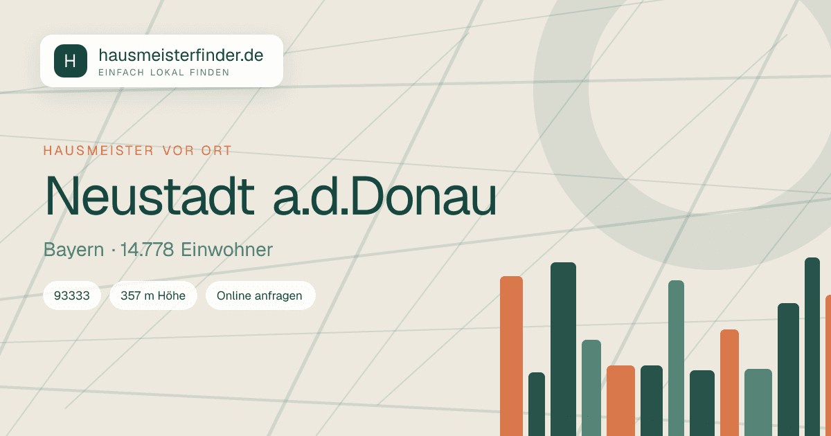 Stadtprofil für Hausmeisterservice in Neustadt a.d.Donau