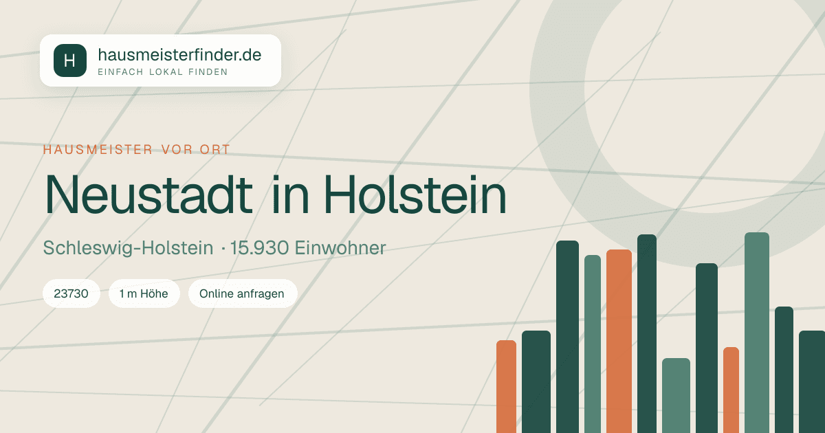Stadtprofil für Hausmeisterservice in Neustadt in Holstein
