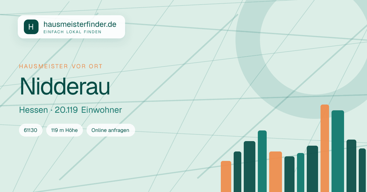 Stadtprofil für Hausmeisterservice in Nidderau