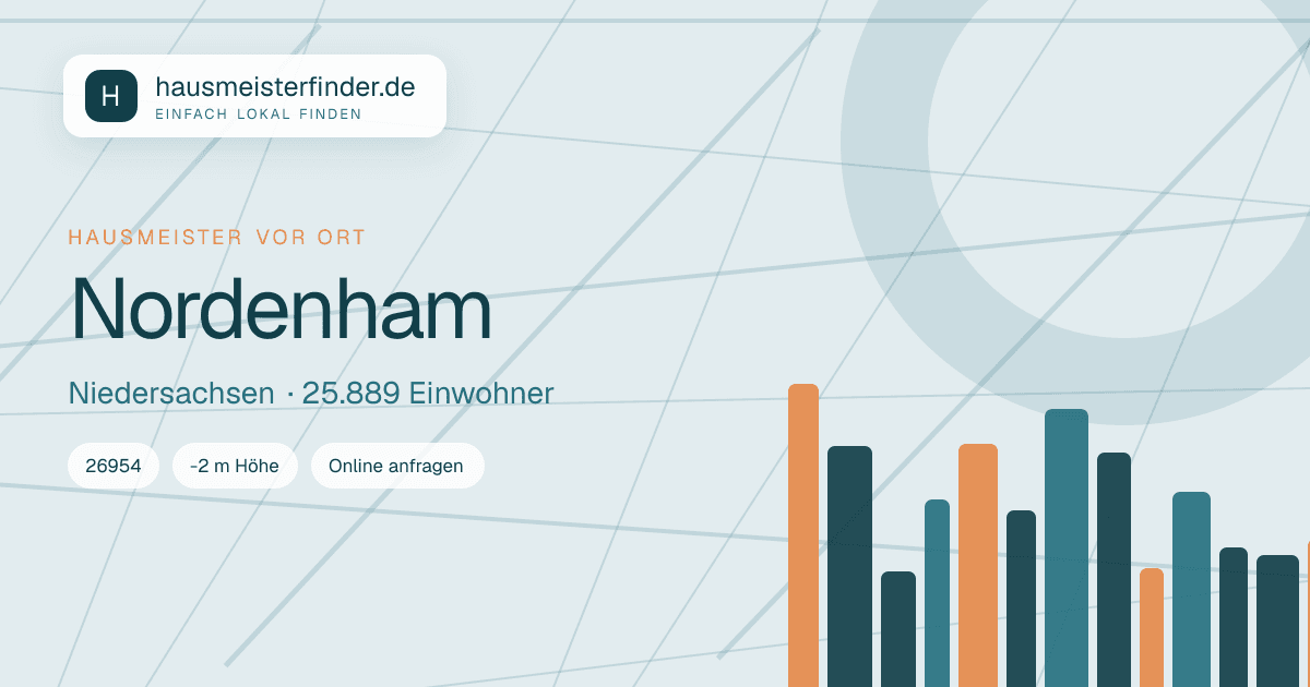 Stadtprofil für Hausmeisterservice in Nordenham