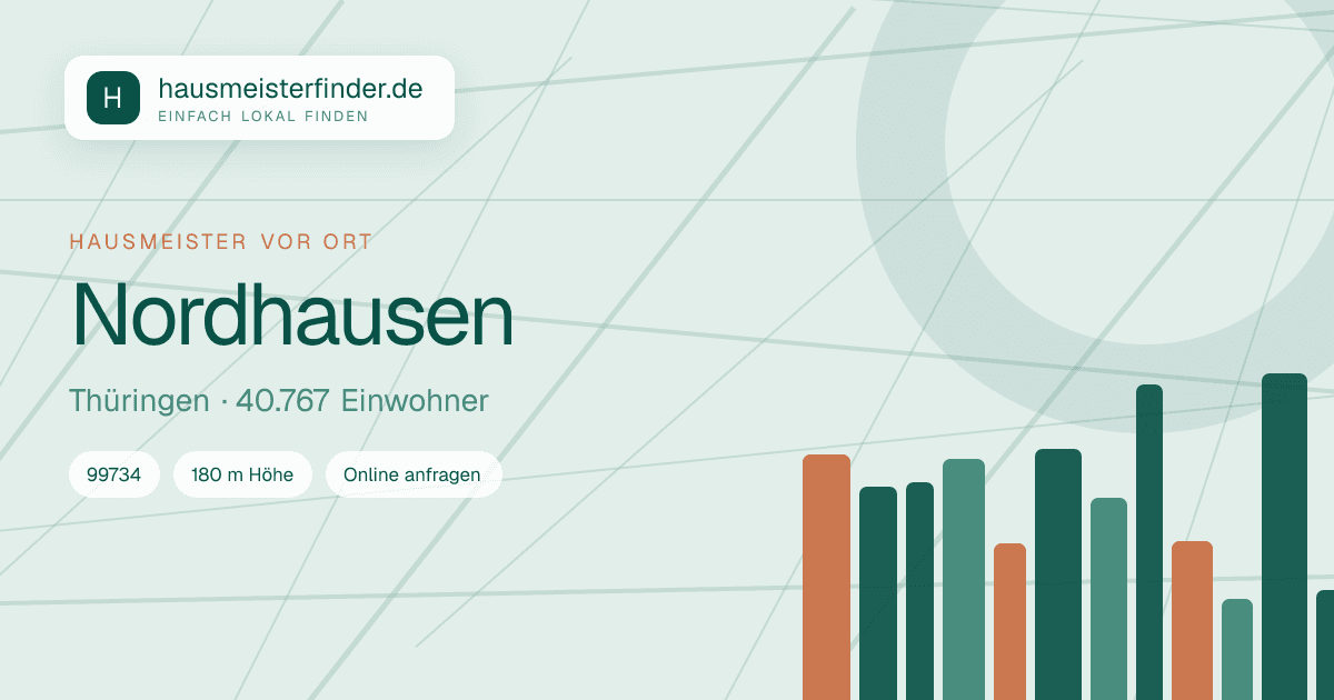 Stadtprofil für Hausmeisterservice in Nordhausen