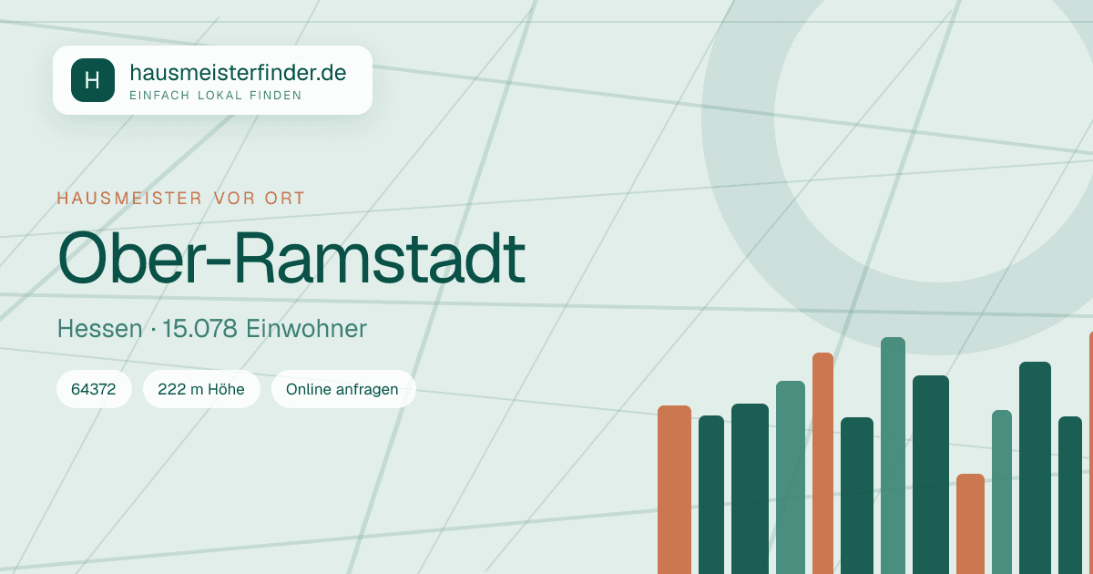 Stadtprofil für Hausmeisterservice in Ober-Ramstadt
