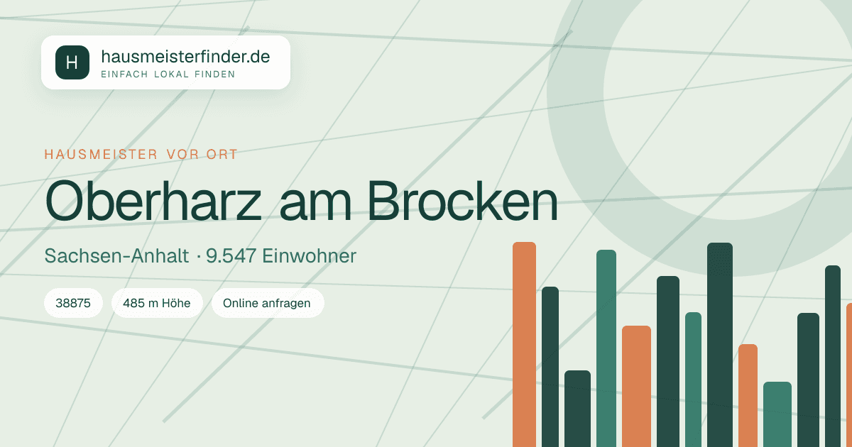 Stadtprofil für Hausmeisterservice in Oberharz am Brocken