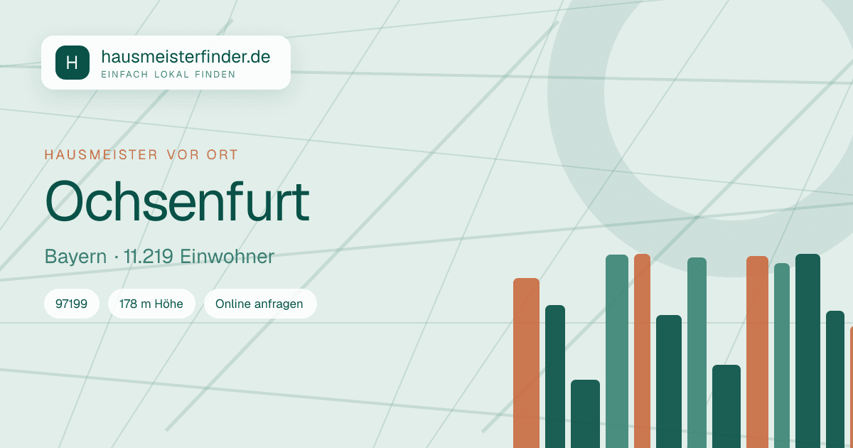 Stadtprofil für Hausmeisterservice in Ochsenfurt