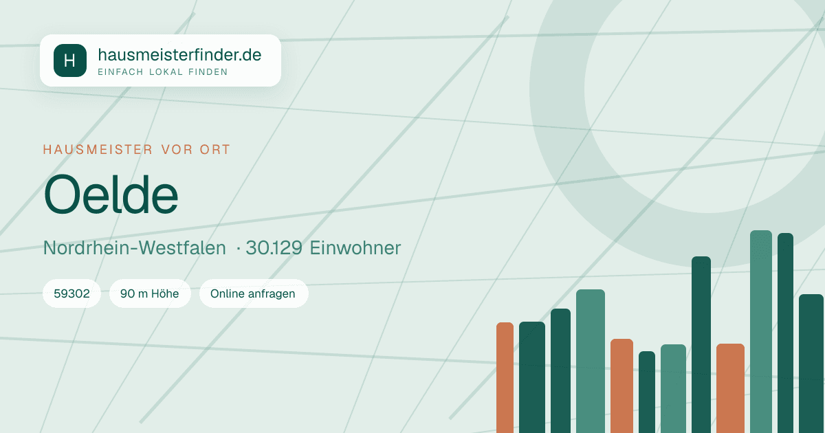 Stadtprofil für Hausmeisterservice in Oelde