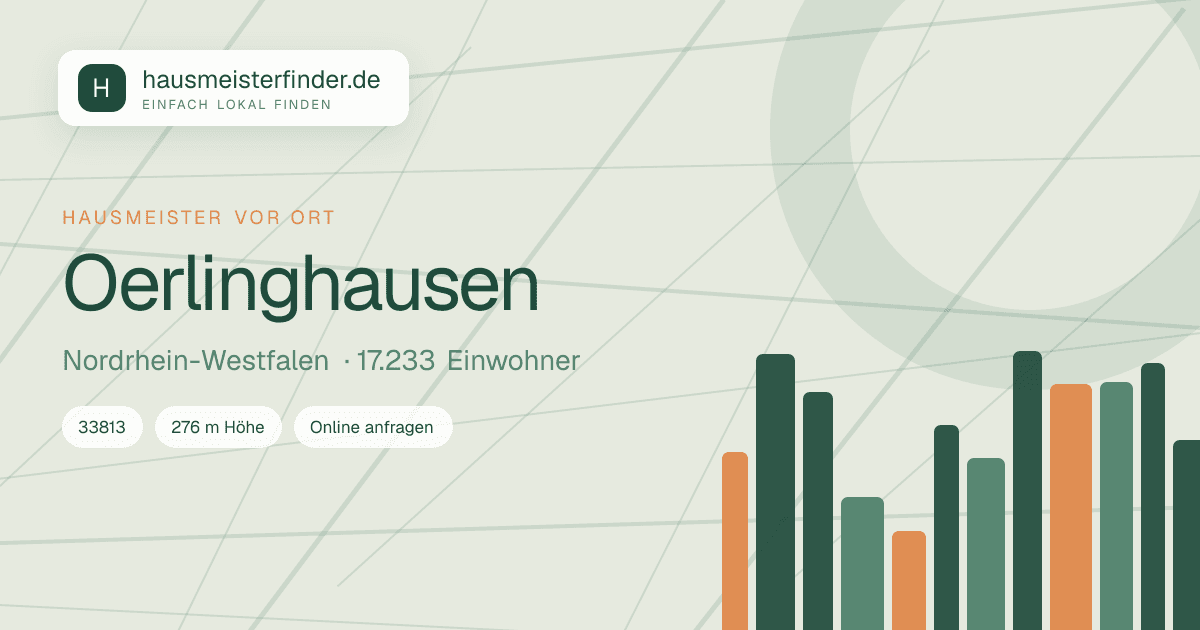 Stadtprofil für Hausmeisterservice in Oerlinghausen