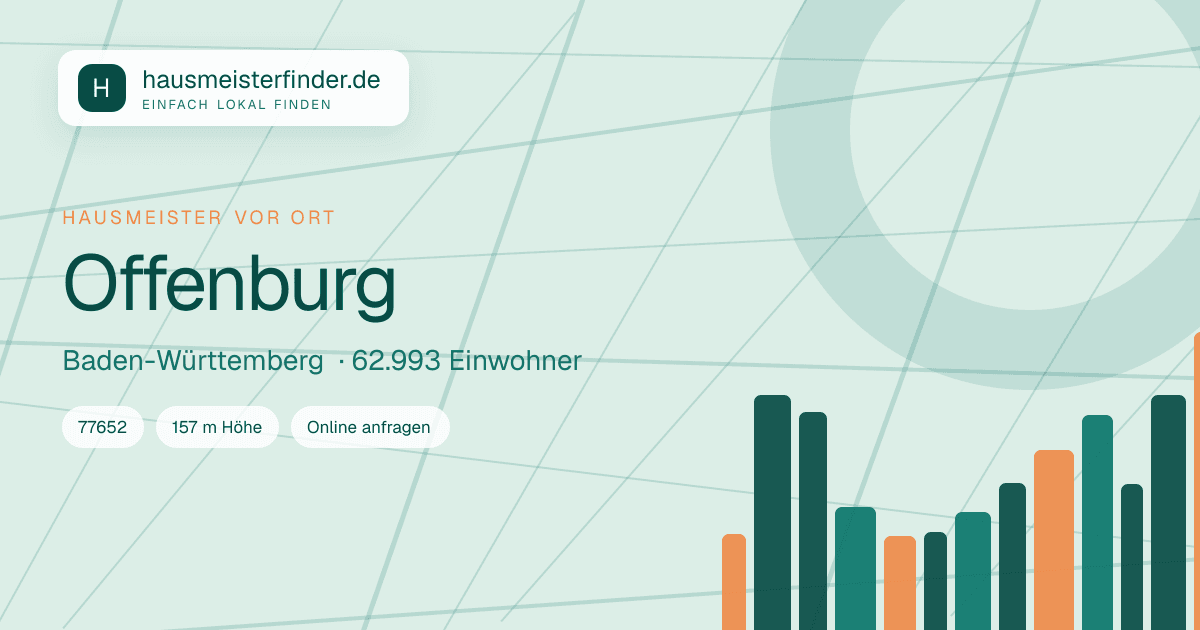 Stadtprofil für Hausmeisterservice in Offenburg
