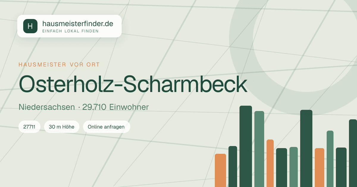Stadtprofil für Hausmeisterservice in Osterholz-Scharmbeck