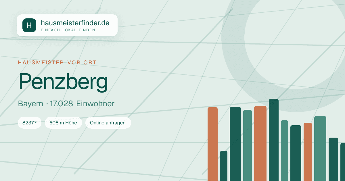 Stadtprofil für Hausmeisterservice in Penzberg