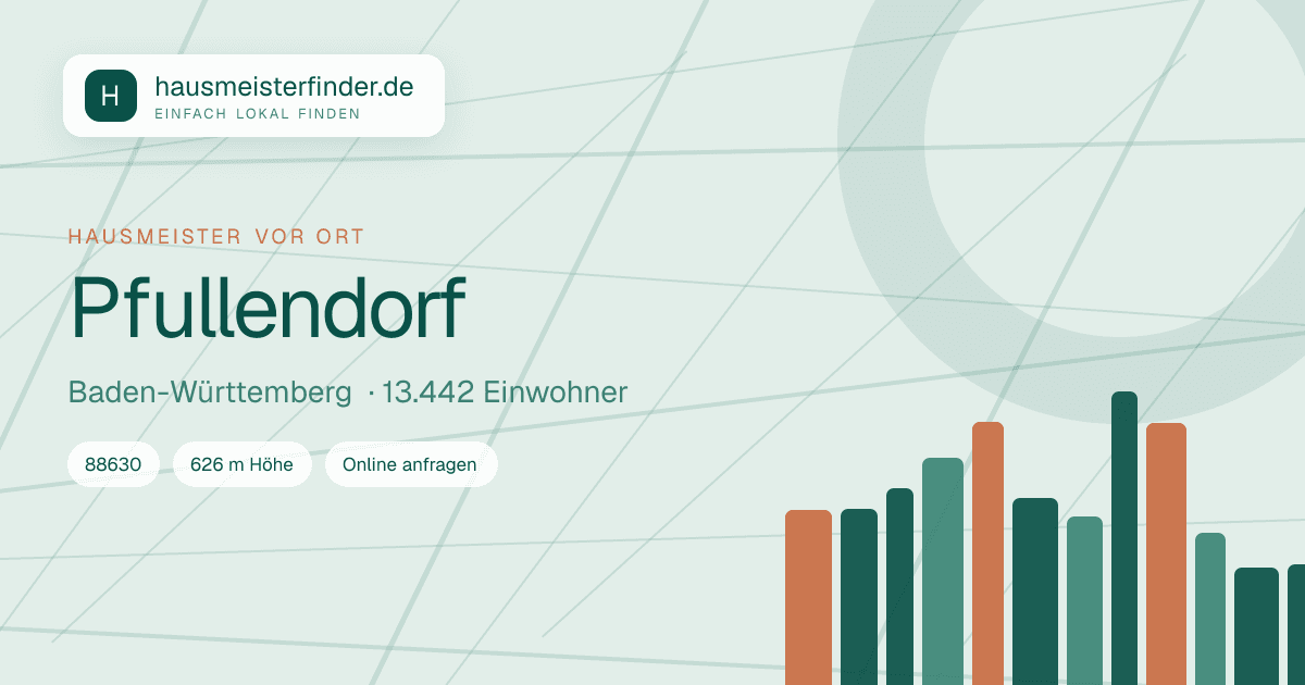 Stadtprofil für Hausmeisterservice in Pfullendorf