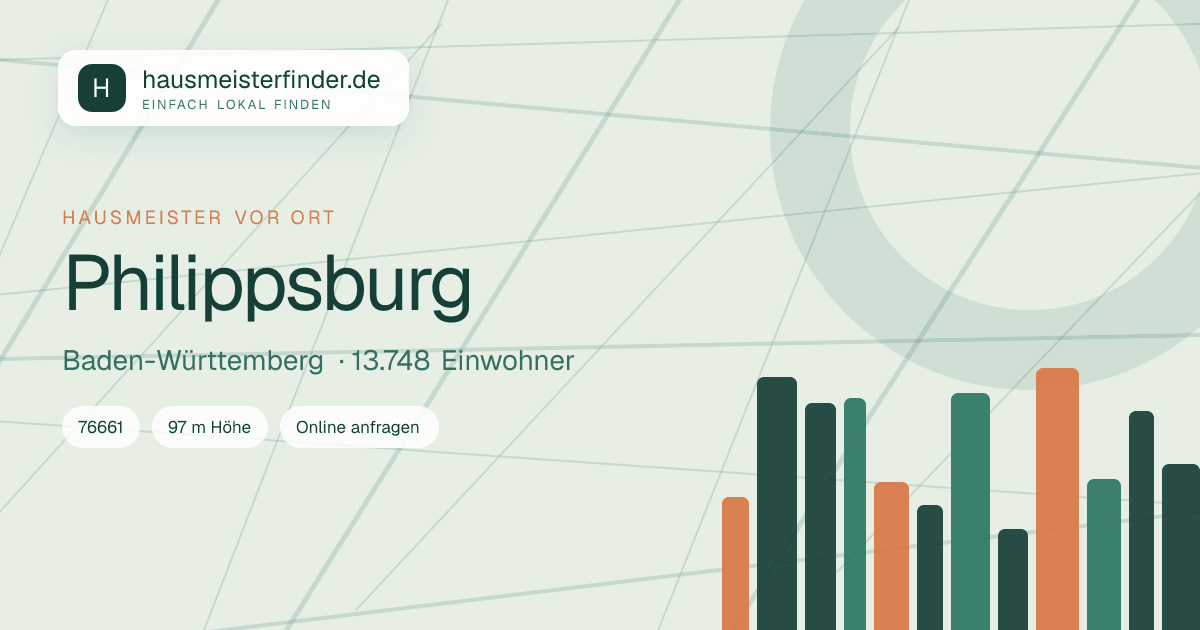 Stadtprofil für Hausmeisterservice in Philippsburg
