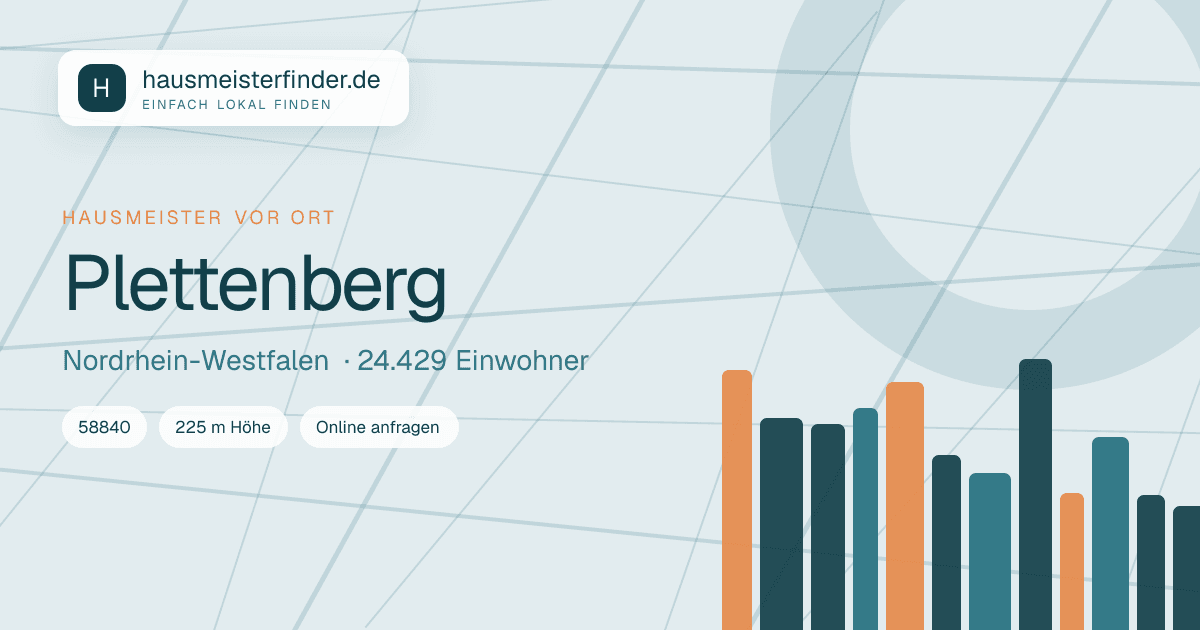 Stadtprofil für Hausmeisterservice in Plettenberg