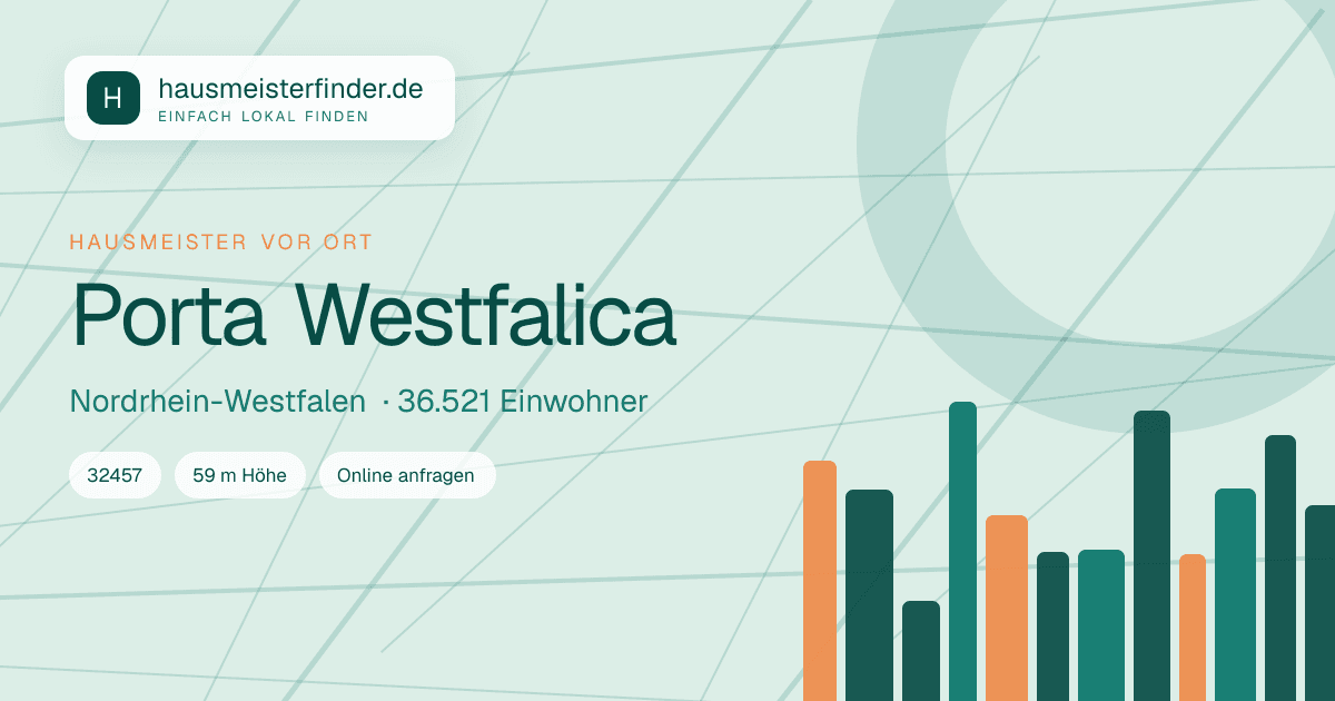 Stadtprofil für Hausmeisterservice in Porta Westfalica
