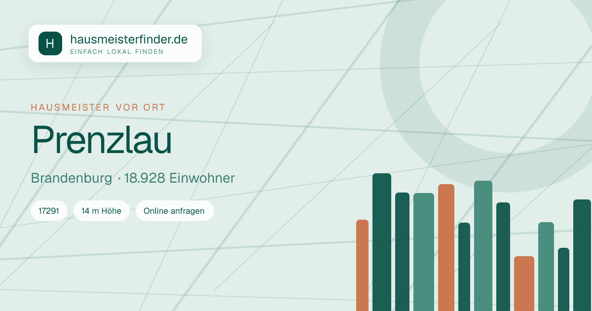 Stadtprofil für Hausmeisterservice in Prenzlau