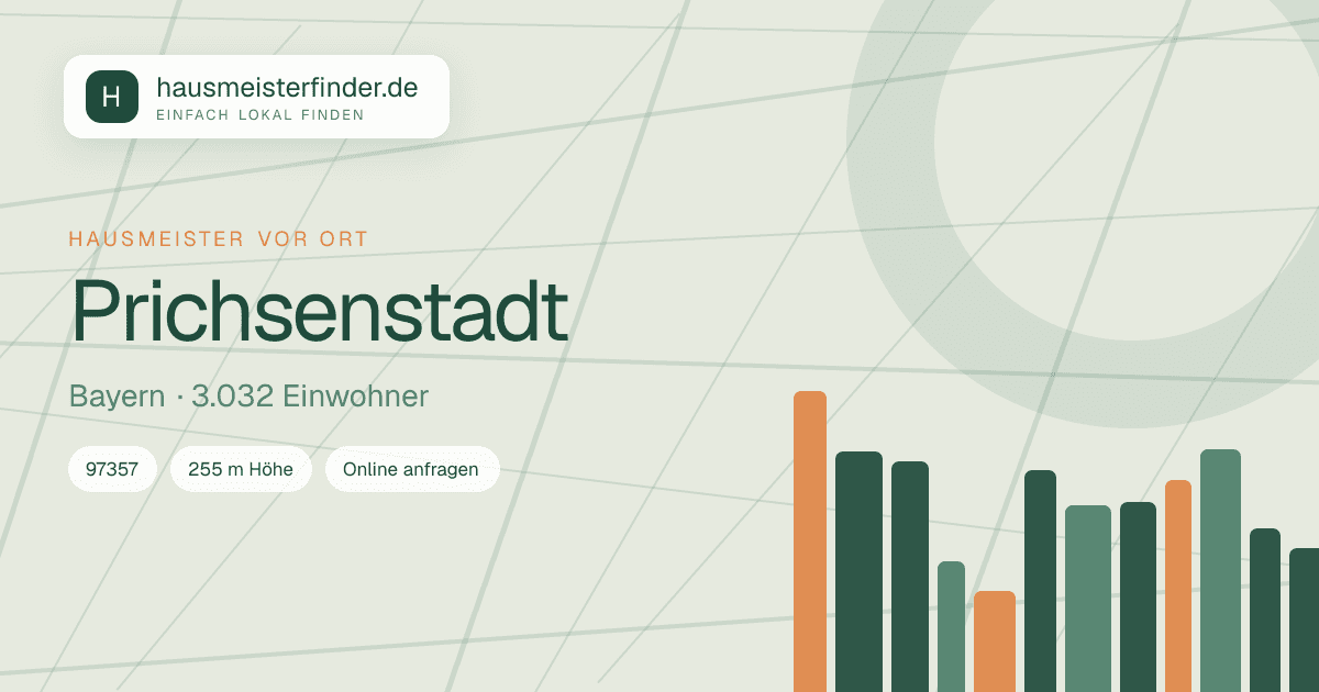 Stadtprofil für Hausmeisterservice in Prichsenstadt